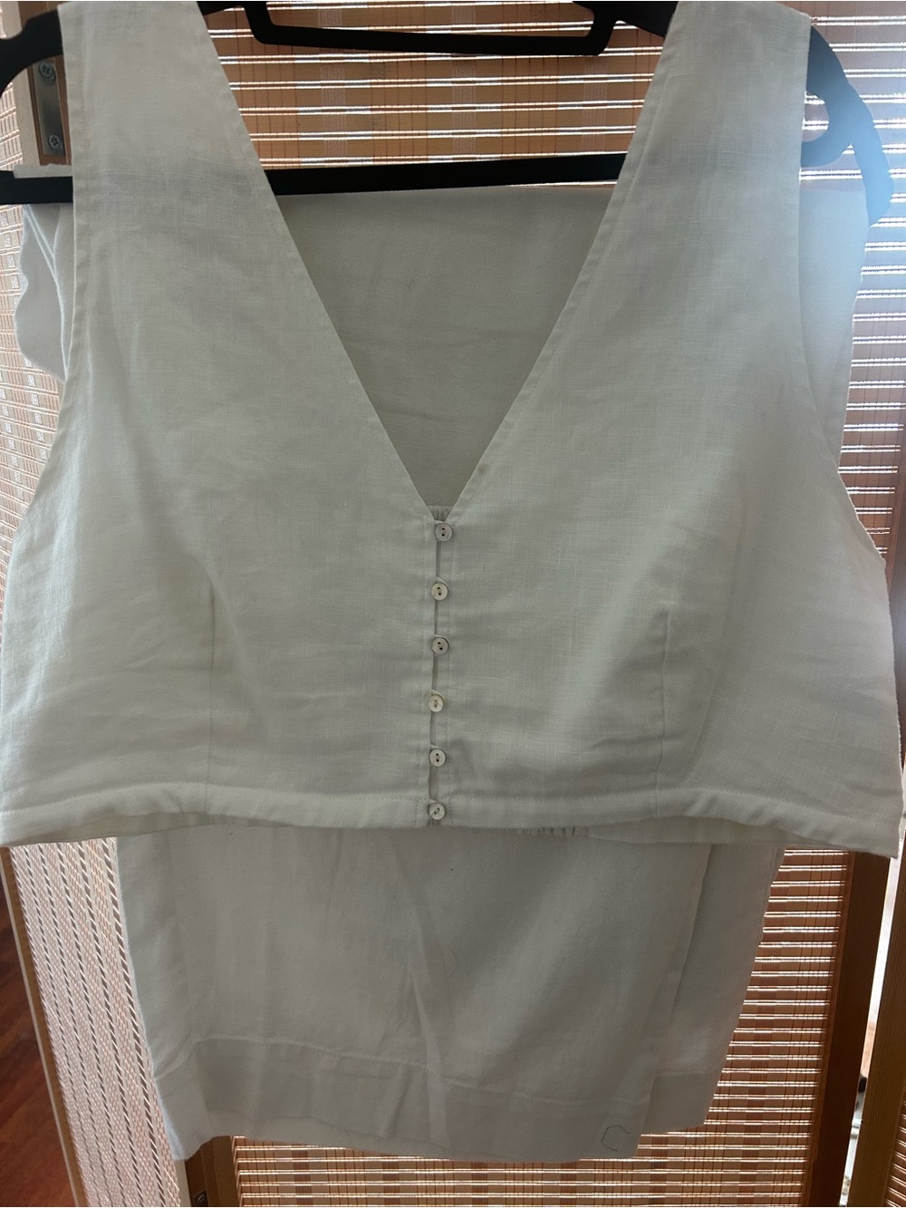 Madewell Linen Top and Pant Set